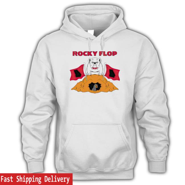 Georgia Bulldogs Defeat Tennessee Volunteers Rocky Flop Hooded Sweatshirt