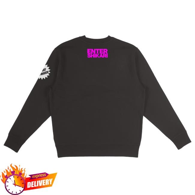 Official Enter Shikari Rubber Hose Sparky Crew Neck Sweatshirt