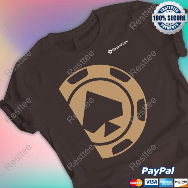Xrpl Merch Casinocoin Gold Shirt Xrpl Merch Casinocoin Gold Shirts