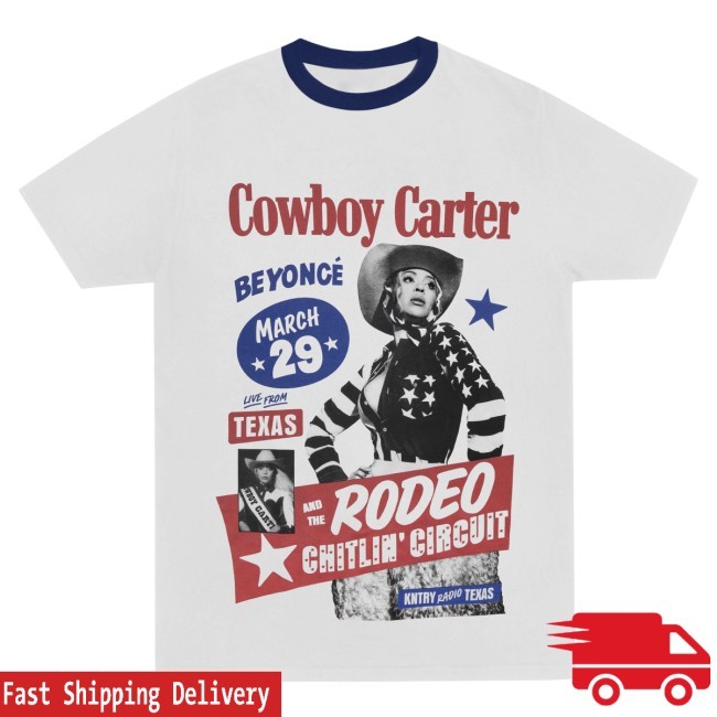 Cowboy Carter Short Sleeve Ringer Tee T Shirt