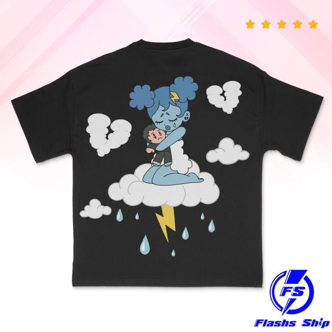 Official Sad Boyz Merch Sad Boyz Sad Girlz Plushy Shirt Black