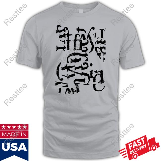 Alphabet Fragment Shirt Official Alphabet Fragment Tee Beomgyu