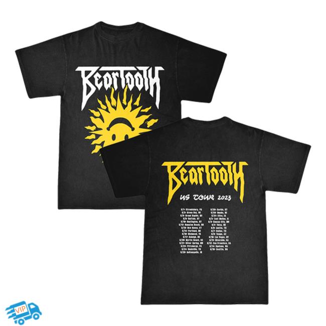 Beartooth Merch Summer 2023 Tour Sweatshirt
