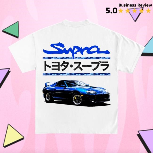 Official Icy Shop Merch Toyota Supra Jdm Racing Graphic Shirt