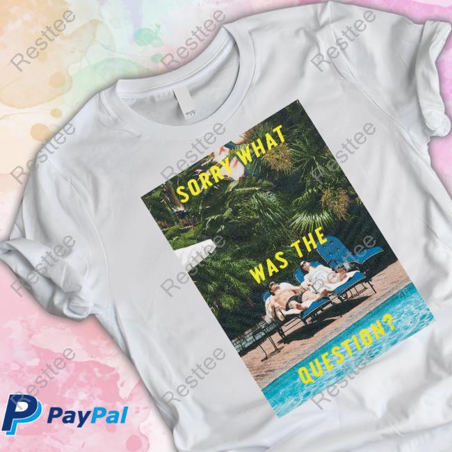 Sorry What Was The Question Crewneck Sweatshirt