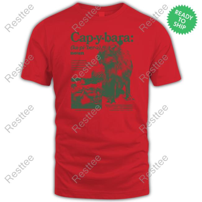 Official Capybara Defined T-Shirt Official Capybara Defined Shirt