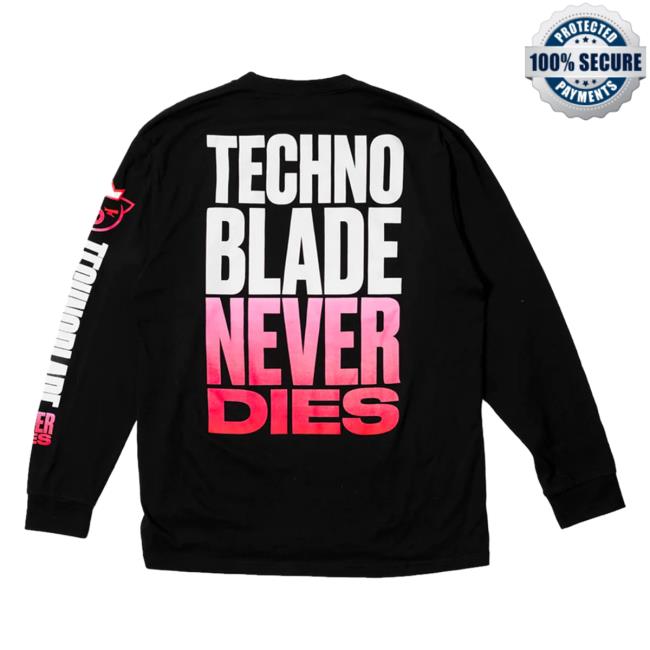 Official Technoblade Merch Store Shop Technoblade Never Dies Long Sleeve Shirt 2023