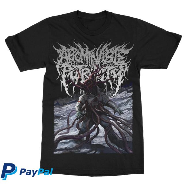 Official Indie Merch Store Shop Abominable Putridity "Deep Space Penetration" Hot Shirt Indiemerchstore