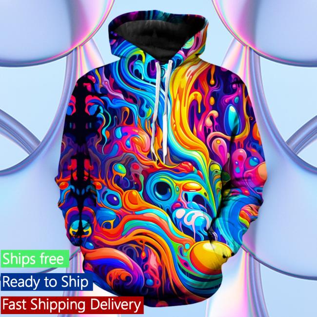 Official Iedm Clothing Kandi Swirl Unisex Hoody Edm Apparel
