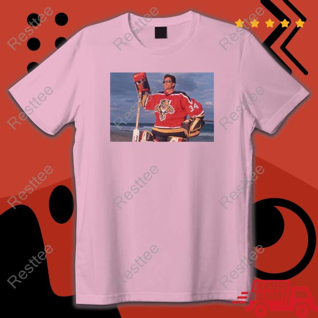 Official Vintage Hockey Shop John Vanbiesbrouck For The Florida Panthers Hoodie