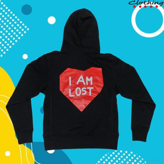 Long Lost 'I Am Lost' Black LS Hoodie Long Lost 'I Am Lost' Black New Hoodie Riveting Shop