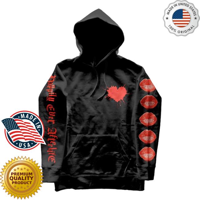 Official Nbc Merch Store Shop Lisa Frankenstein Hearts & Kisses Premium Crew neck Sweatshirt Official Nbc Merch Store Shop Lisa Frankenstein Hearts & Kisses Premium Crew neck