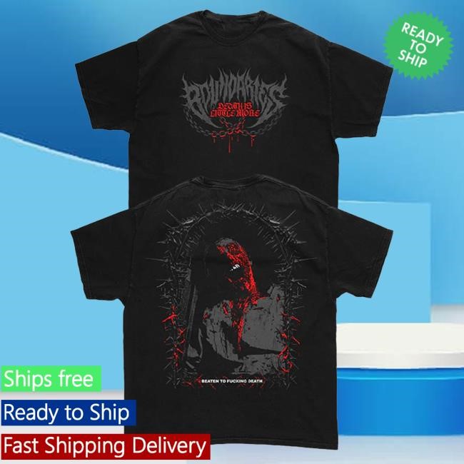 Official Boundaries Merch Store Boundaries CT Beaten To Death Shirts (Black)