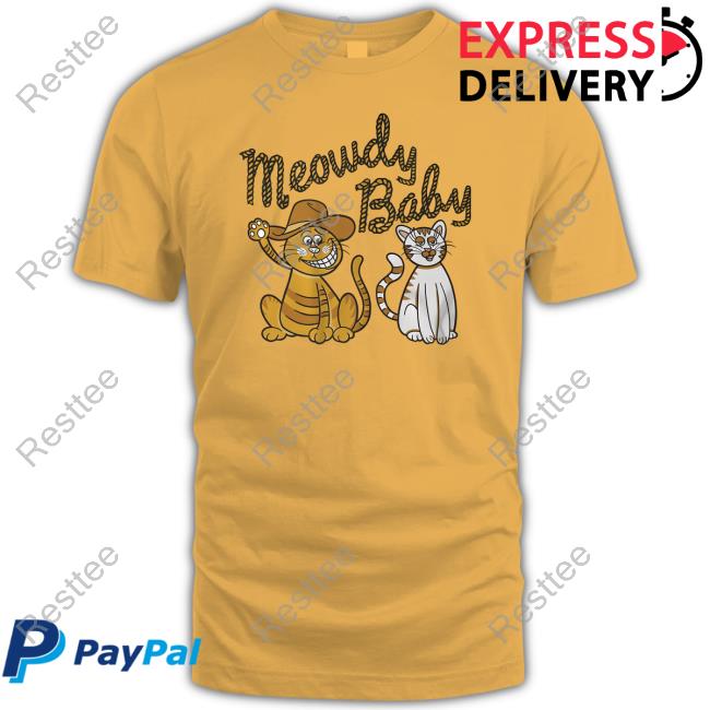 Leigh Mcnasty Merch Meowdy Baby Hooded Sweatshirt
