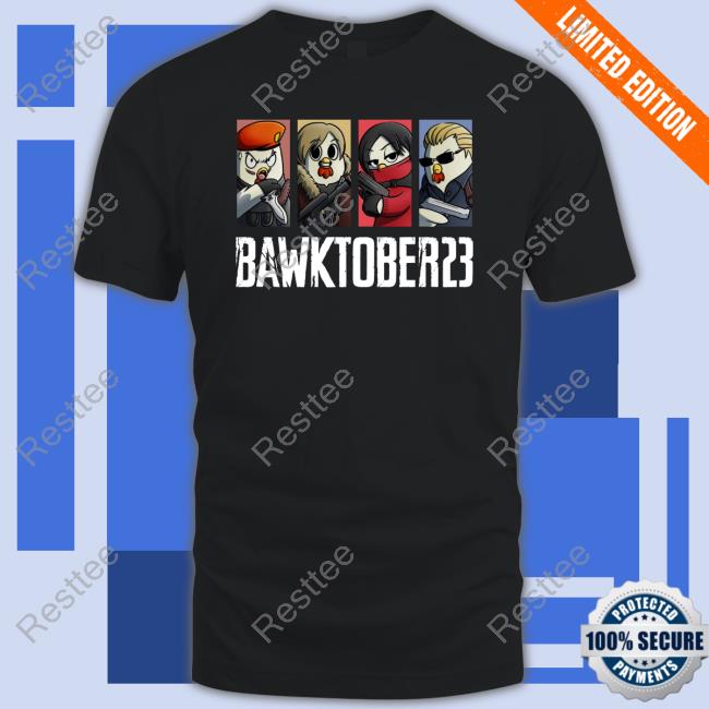 Bawkbashop Merch Bawktober 2023 Hoodie