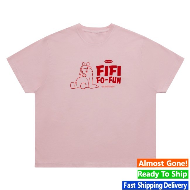 Fifi Fo Fun Bejeweled Beasts Shirt in Sky Pleasing Shop Apparel