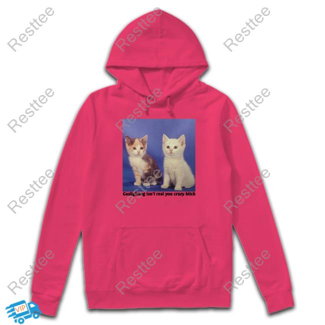 Gaslighting Isn't Real You Crazy Bitch Hoodie Gaslighting Isn't Real You Crazy Bitch Shirt