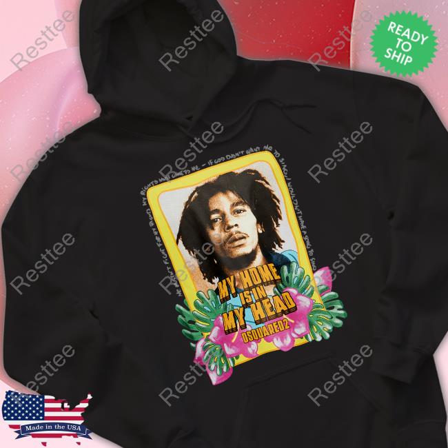 My Home Is In My Head Limited Edition Hooded Sweatshirt Dsquared2