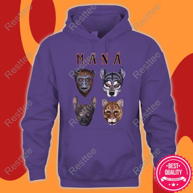 Official Maná Merch Masks Tee