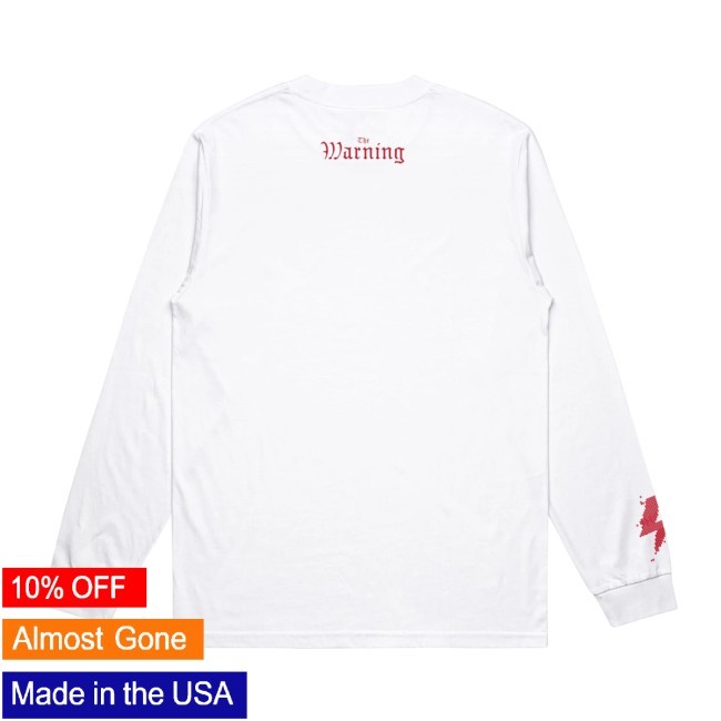 Greedy lil F*cker L/S The Warning Merch Shop Greedy lil F*cker Long Sleeve Tee The Warning Merch Shop
