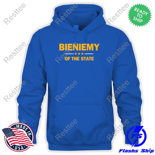 Bieniemy Of The State Tee Shirt Official Dingeas Merch Washington Commanders Bieniemy Of The State T-Shirt