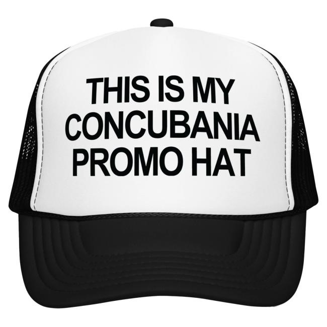 Official Isaia Huron Merch IH Concubania Promo Trucker Cap Official Isaia Huron IH Concubania Promo Trucker Hat