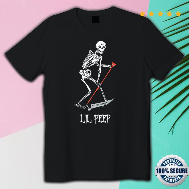 Lil Peep Merch Og Skeleton Sweatshirt