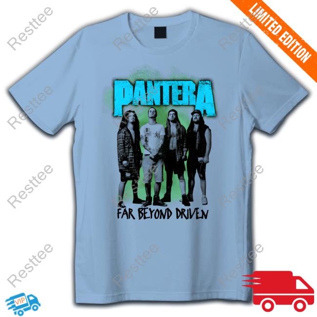Far Beyond Driven Shirts Pantera Merch Far Beyond Driven White T-Shirt