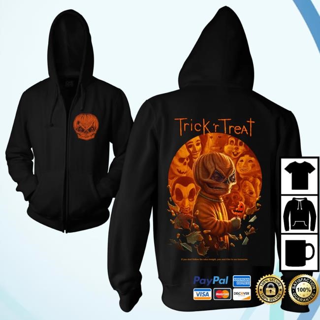 Trick 'R Treat: Lost Souls - Zip Up Hooded Sweatshirt Goosebumps - Officially Licensed Collection – Cavitycolors