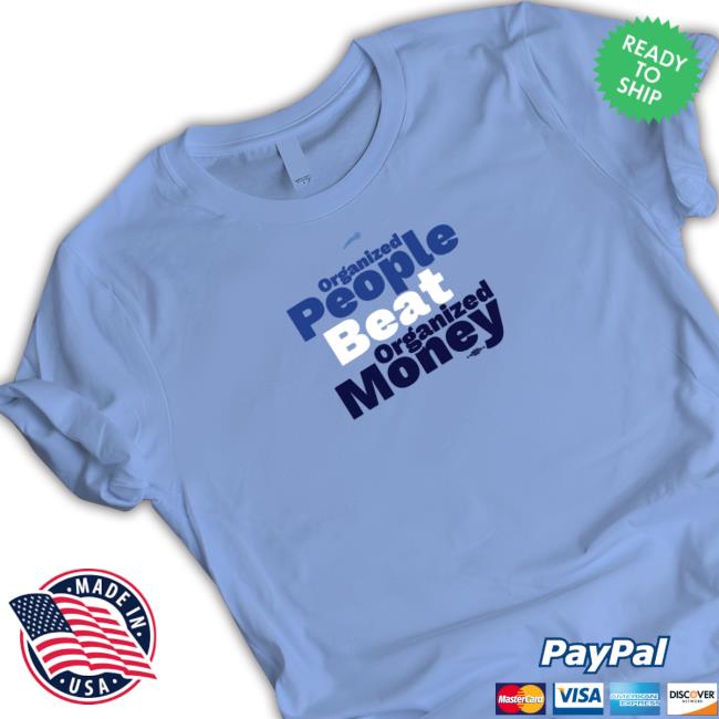 Organized People Beat Organized Money Hooded Sweatshirt