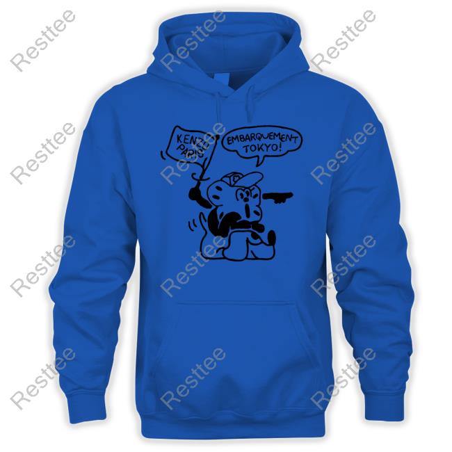 Boke Boy Travels Tee Shirt Kenzo Boke Boy Travels Long Sleeve T-Shirt