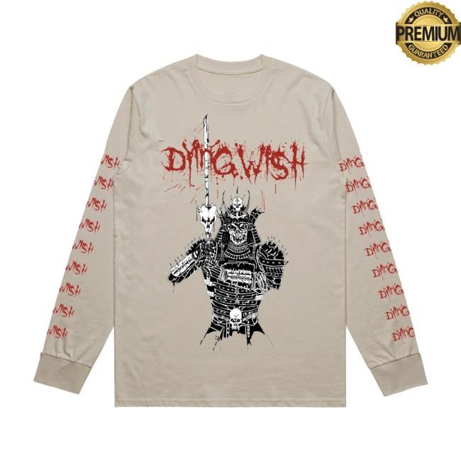 Dying Wish Official Merch Zombie Samurai LS Tee