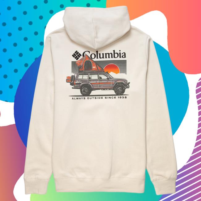 Official Tillys Merch Store Shop Columbia Always Outside Hoodie Tillys Apparel Clothing