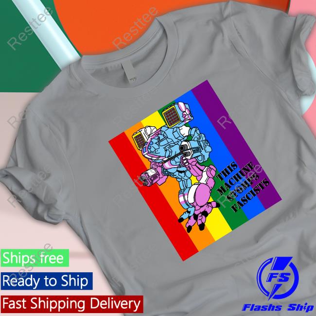 This Machine Stomps Fascists Hoodie