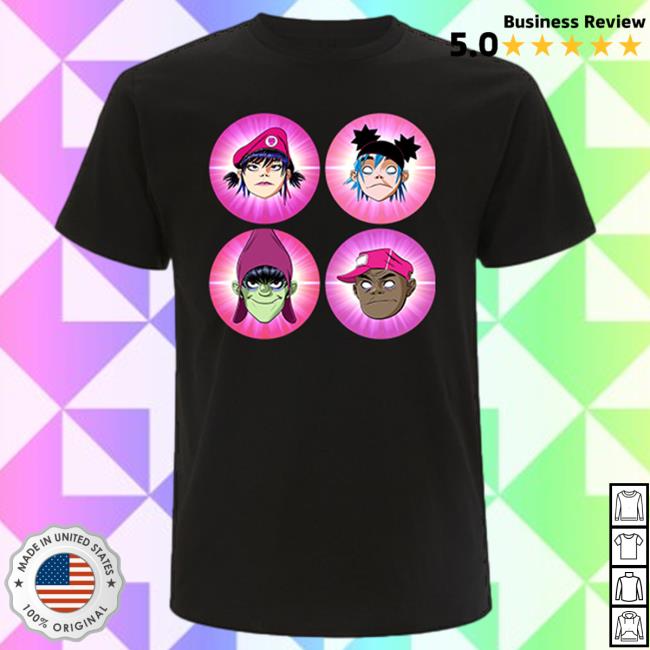 Official Gorillaz Merch Store Gorillaz Cracker Island Band New Shirt Gorillaz Apparel Clothing Shop