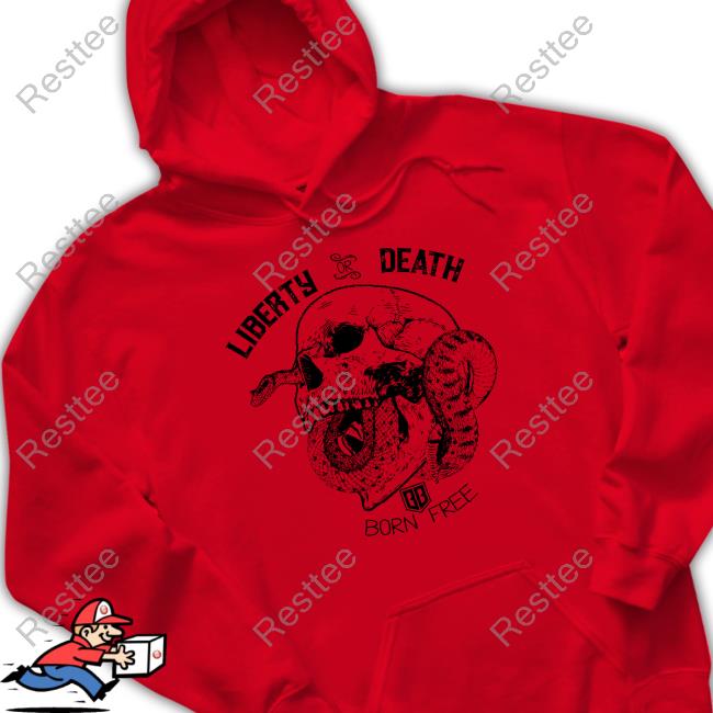 Bunker Branding Merch Liberty Or Death 2.0 Hoodie Liberty Or Death 2.0 Long Sleeve T Shirt