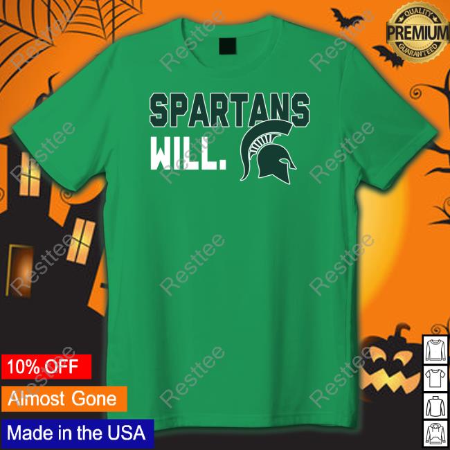 Official Spartans Will Tank Top Michigan State Spartans Hometown