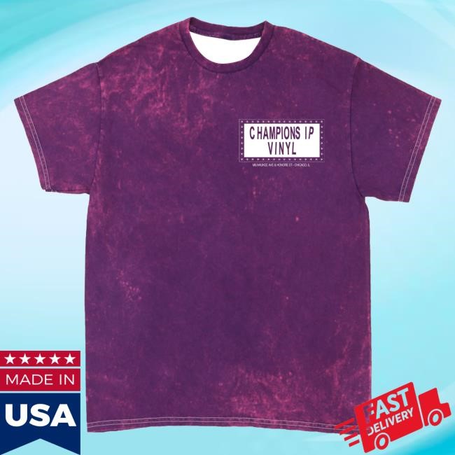 Official Studiohouse Designs Championship Vinyl Tiedye Tshirt