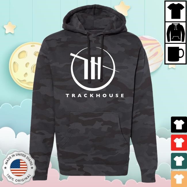 Trackhouse Black Camo Hoodie Trackhouse Racing Team Official Trackhouse Black Camo Hoody Trackhouse Racing Team Official