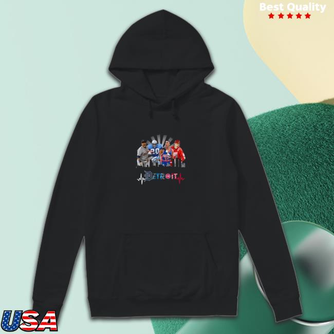 Detroit Four Team City 2022 Cap Official Detroit Four Team City 2022 Hoodie
