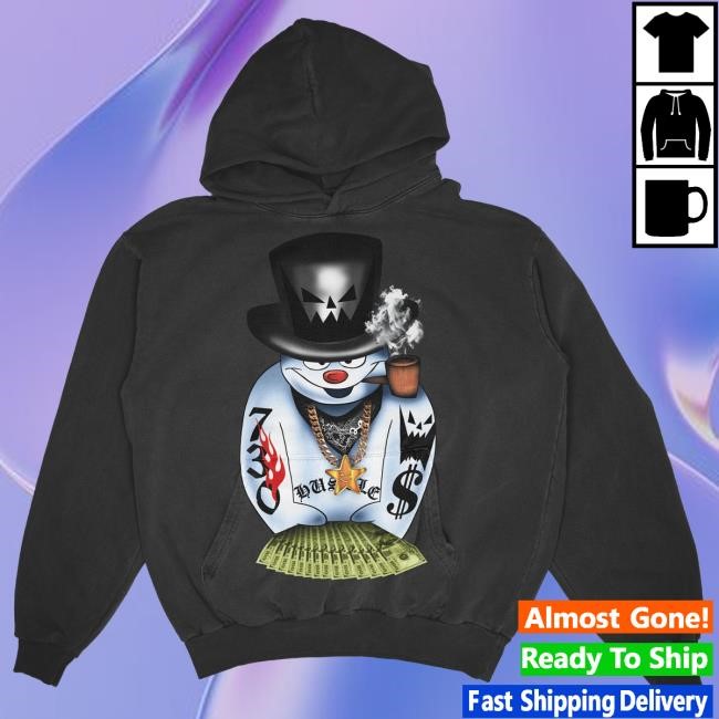 Official Asspizza Frosty Fresh Blank Popover Hoodie Official Asspizza Frosty Fresh Blank Hoody