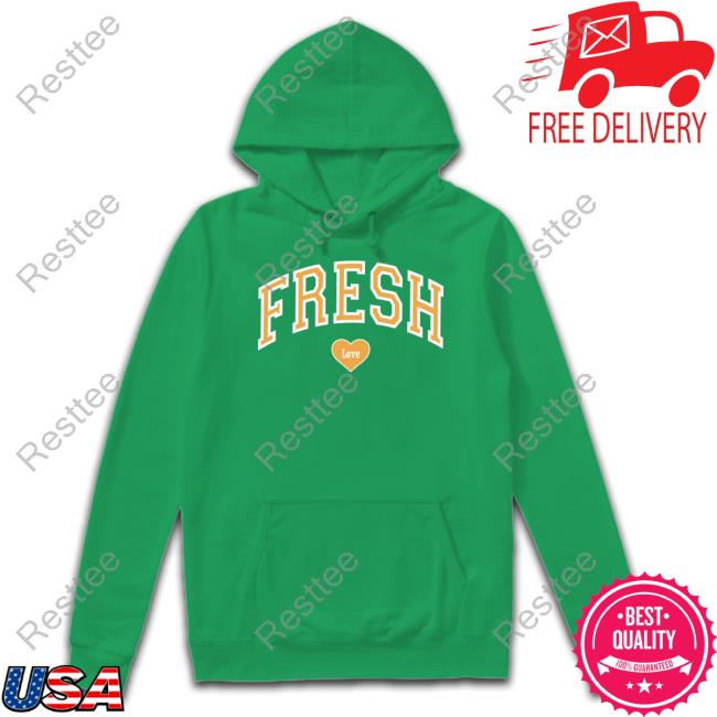 Official Fresh Love Varsity Long Sleeve Tee