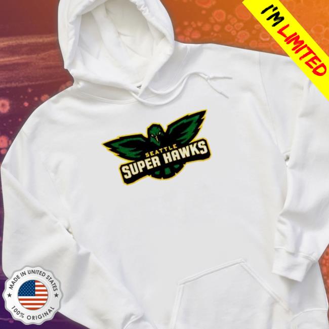 Seattle Super Hawks Logo Sweaters Seattle Super Hawks Logo Sweatshirt