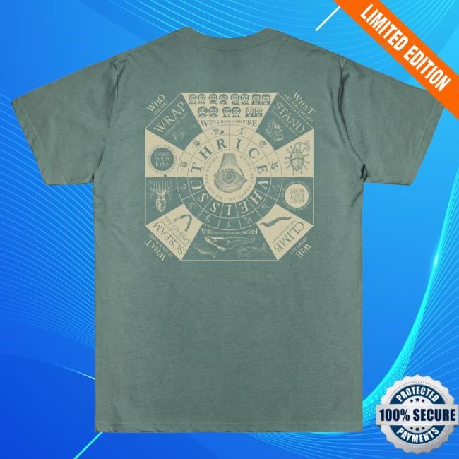 Official Thrice Merch Thrice Vheissu Album Shirt