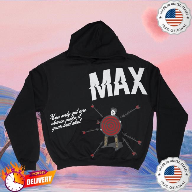 Official Maximo Apparel Black Bullseye Popover Sweatshirt