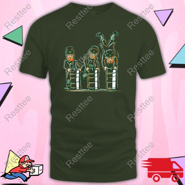Official Barstool Sports Store Shop Merch Leprechaun Keg Stand Hoodies