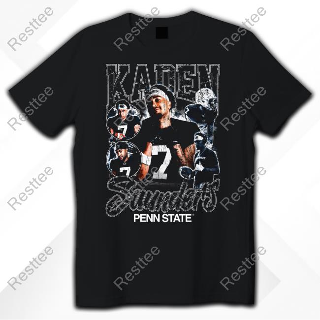 Penn State NIL Kaden Saunders Oversized Cap Kaden Saunders Oversized Shirt