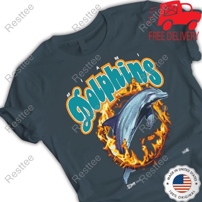 Official Double Double Vintage Miami Dolphins Animal T Shirt