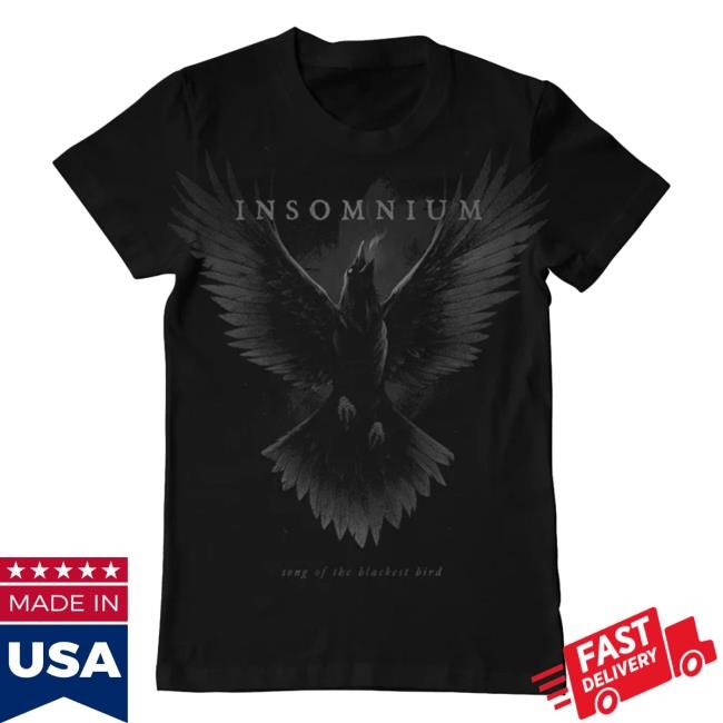 Backstage Rock Shop Insomnium The Blackest Bird, Tshirt