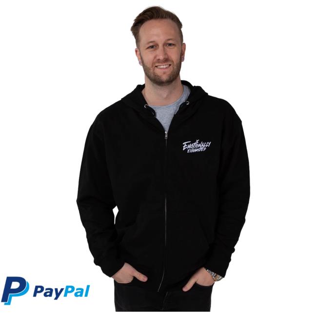 Official Beautiful Bastard Merch Store Beautiful Bastard Emotionally Exhausted - Zip Hoodies